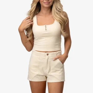 REEF All Day Corduroy Crop Tank Top | Women T-shirts, Tanks & Dresses