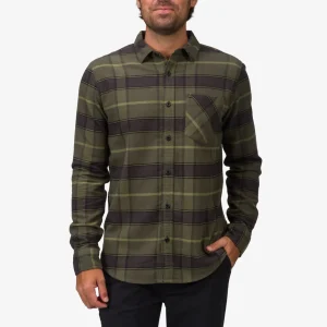 REEF Anders Long Sleeve  Woven Shirt | Outerwear