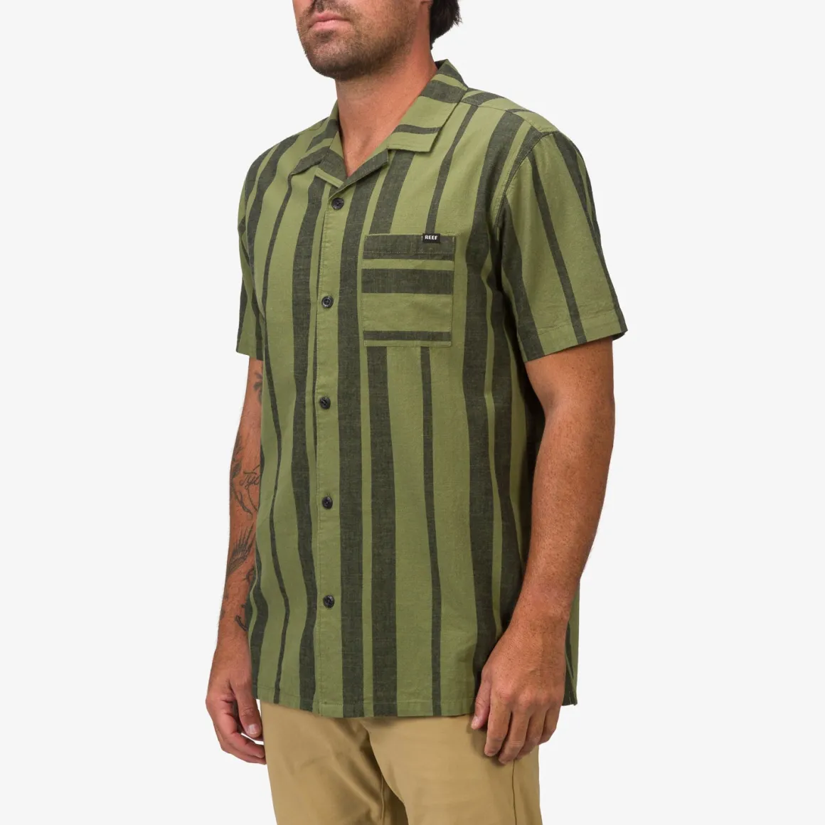 REEF Angelo Short Sleeve Camp Shirt | Shirts & T-shirts