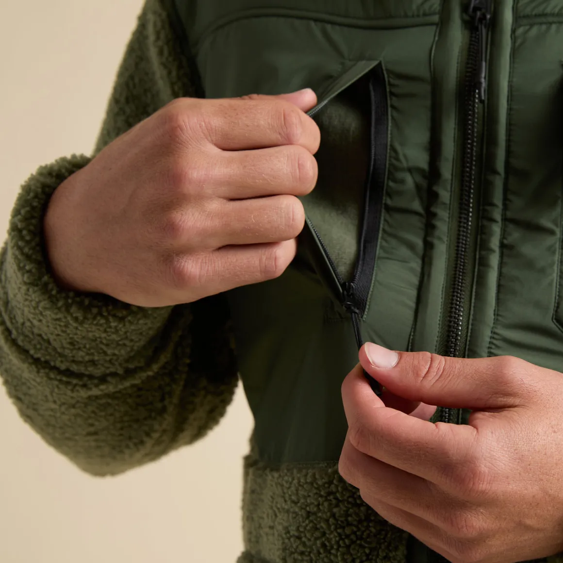REEF Cooke Sherpa Jacket | Outerwear
