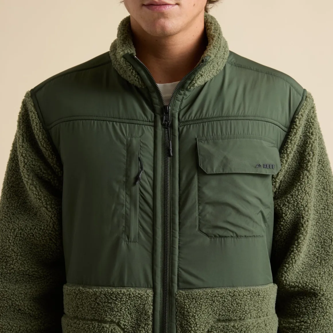 REEF Cooke Sherpa Jacket | Outerwear
