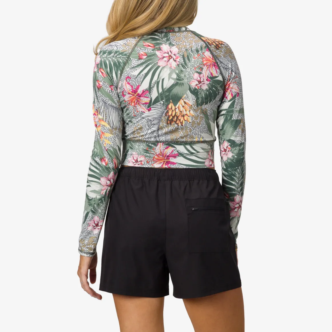 REEF Crest Crop Long Sleeve Surf Shirt UPF 40 | Women Sets