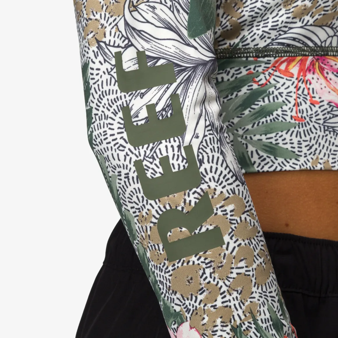 REEF Crest Crop Long Sleeve Surf Shirt UPF 40 | Women Sets