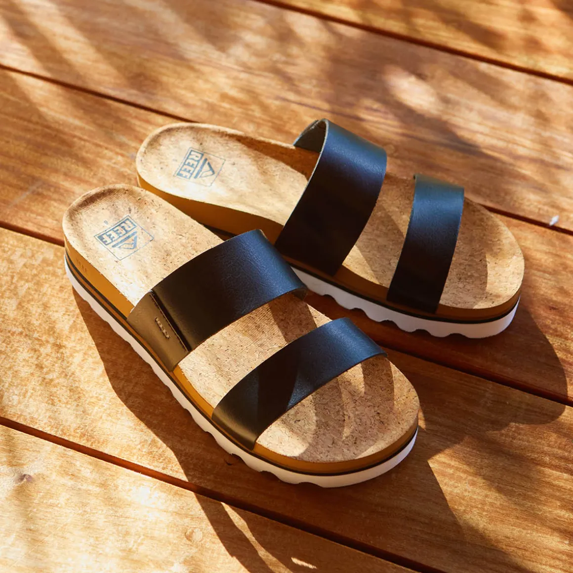 REEF Cushion Vista Hi | Women Slides | Sandals