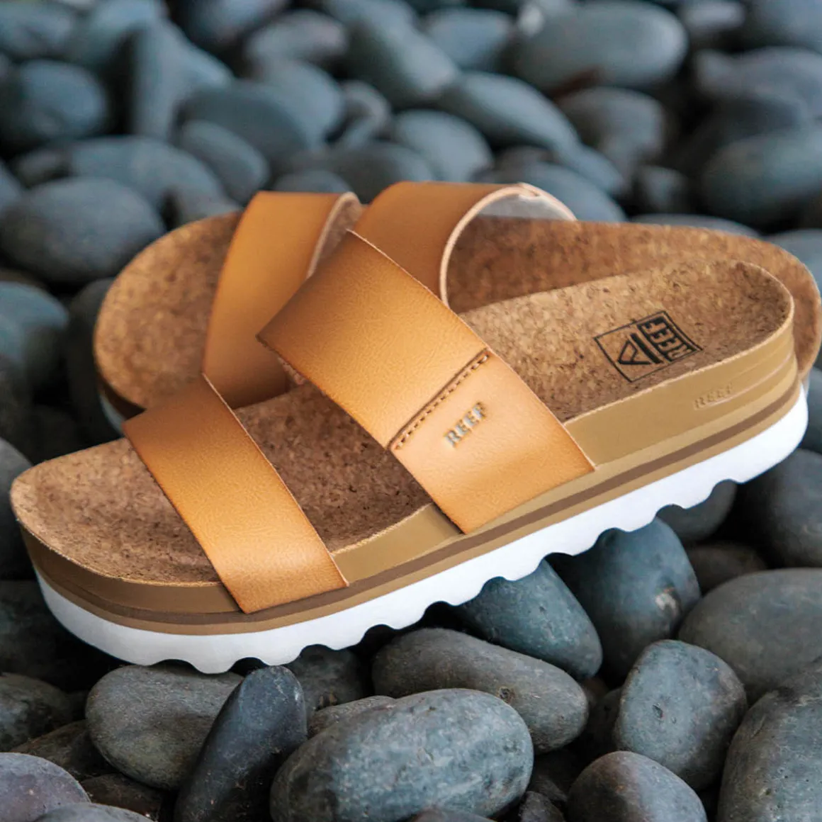 REEF Cushion Vista Hi | Women Sandals | Slides
