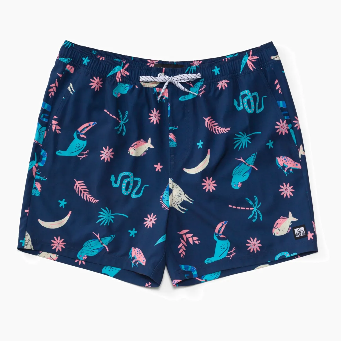 REEF Myers Elastic Waist Short 16" | Shorts, Boardshorts & Pants