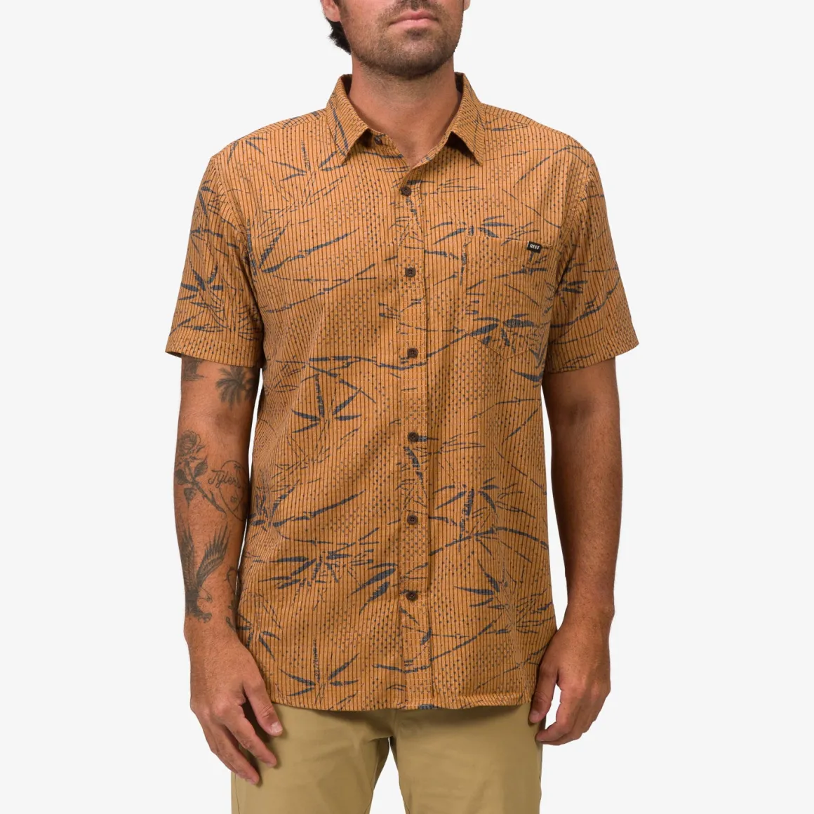 REEF Stanley Short Sleeve Woven Shirt | Shirts & T-shirts