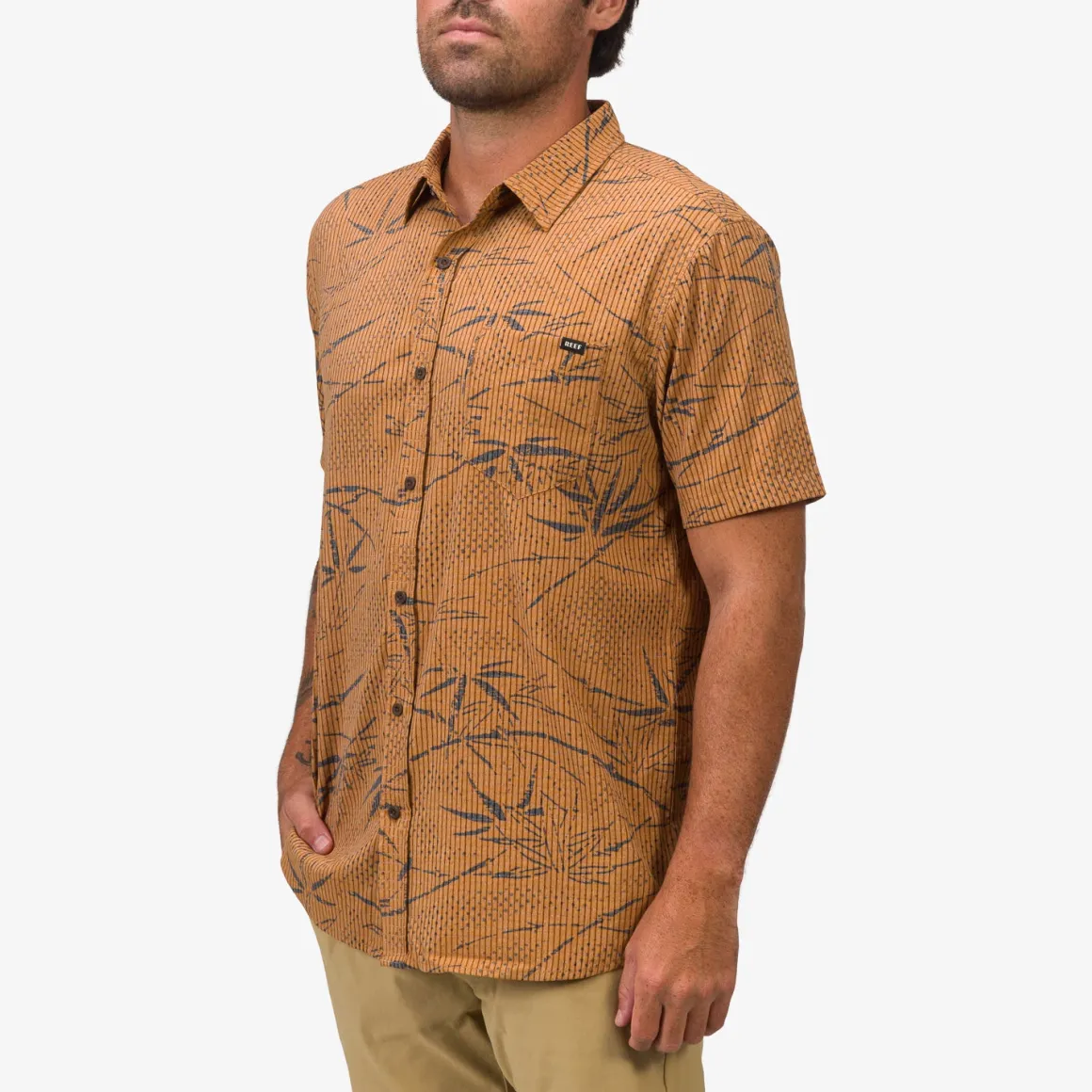 REEF Stanley Short Sleeve Woven Shirt | Shirts & T-shirts